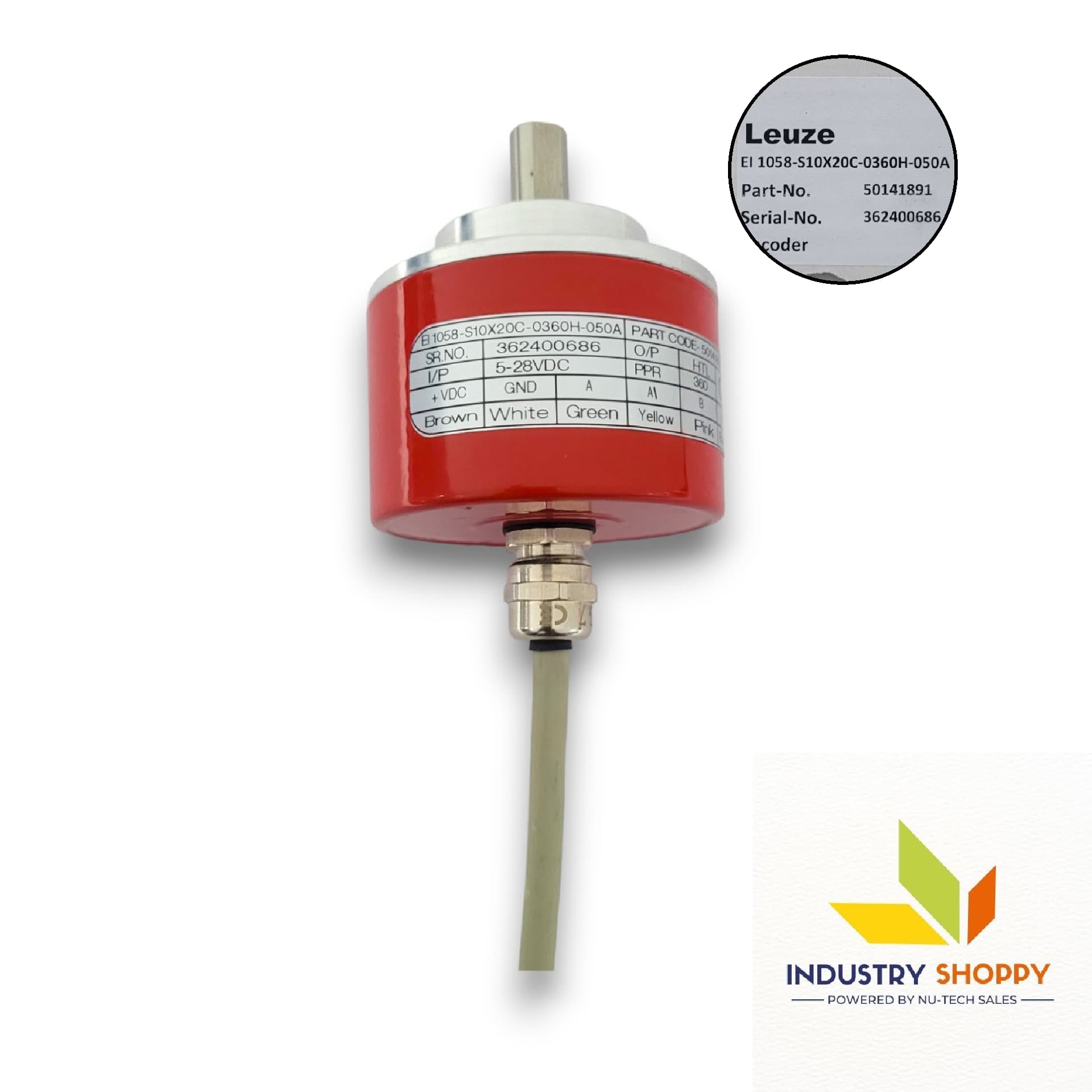 Leuze EI1058-S10X20C-0360H-050A Rotary Encoder Leuze EI1058-S10X20C-0360H-050A Rotary Encoder